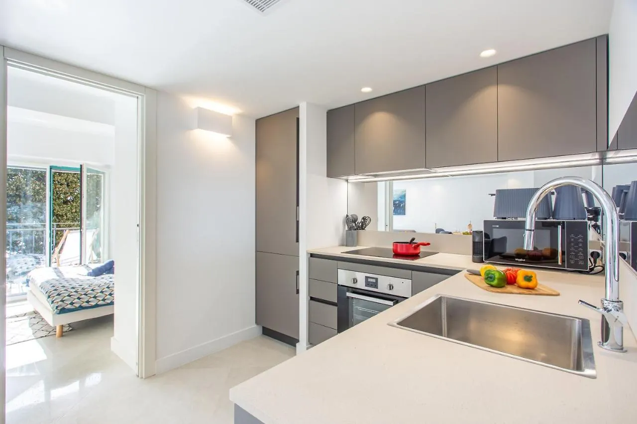 I Love Nice - Face Mer, Design, Terrasse, Asc, Wifi, Clim Apartment