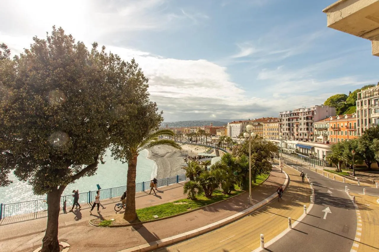 I Love Nice - Face Mer, Design, Terrasse, Asc, Wifi, Clim 0*,  France