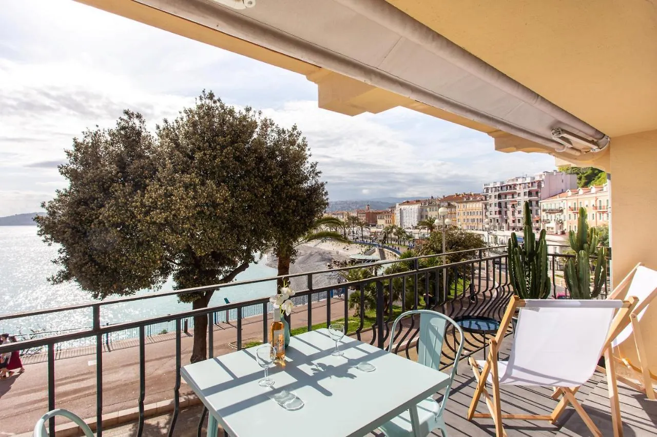 I Love Nice - Face Mer, Design, Terrasse, Asc, Wifi, Clim