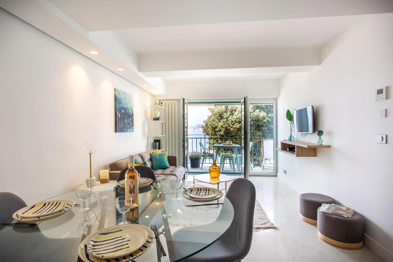 Apartment I Love Nice - Face Mer, Design, Terrasse, Asc, Wifi, Clim