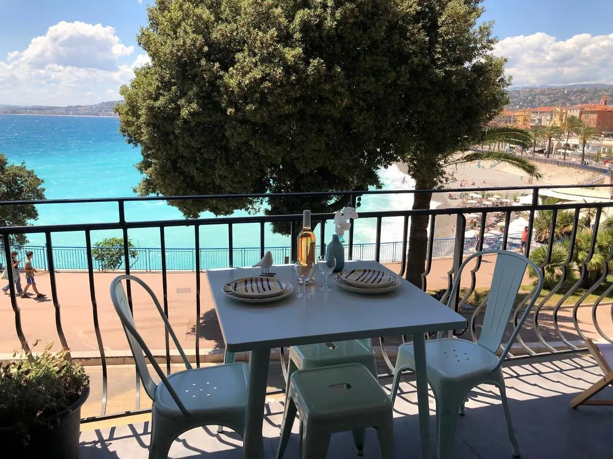 I Love Nice - Face Mer, Design, Terrasse, Asc, Wifi, Clim